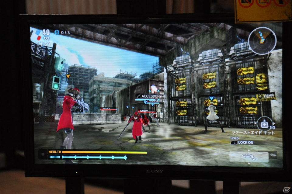 【ジャンプフェスタ2014】牢国都市「パノプティコン」をイメージした巨大ブースが登場！PS Vita「フリーダムウォーズ」マルチプレイを体験できたSCEブースをレポートの画像23
