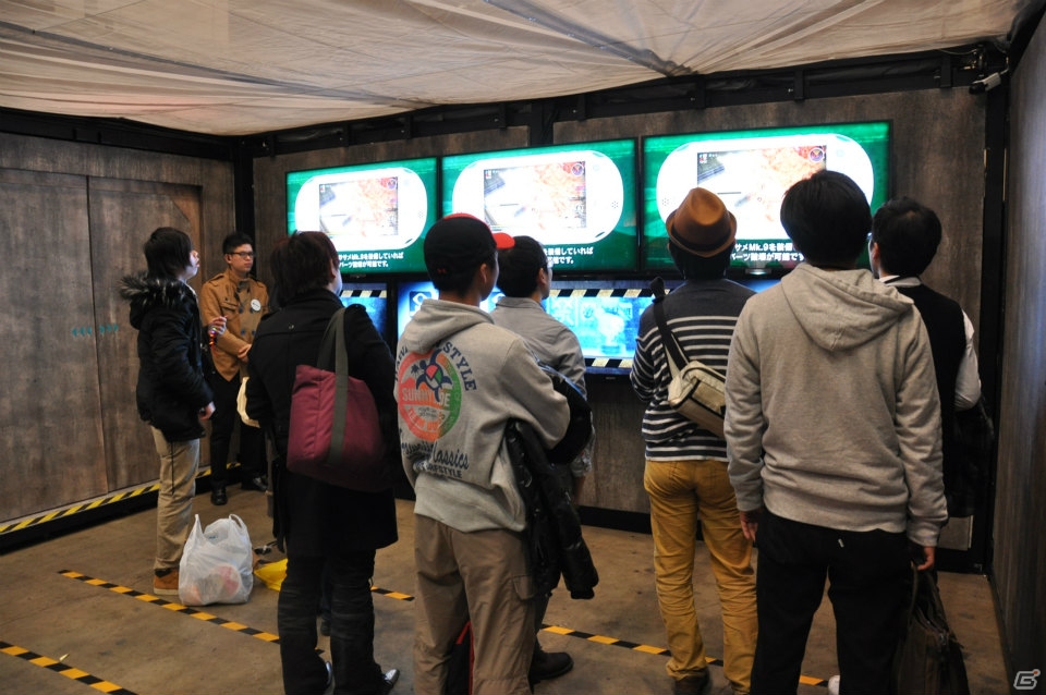 【ジャンプフェスタ2014】牢国都市「パノプティコン」をイメージした巨大ブースが登場！PS Vita「フリーダムウォーズ」マルチプレイを体験できたSCEブースをレポートの画像35