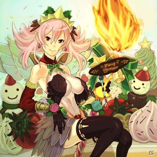 iOS「ブレイド ファンタジア」クリスマスイベントの報酬に上位守護神「HSケイク」が追加の画像1