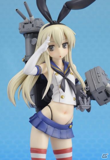 「艦隊これくしょん -艦これ-」の島風が立体化！キュートな敬礼姿をしたフィギュアの受注がスタートの画像2