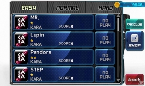 「KARA」「RAINBOW」「A-JAX」「SS501」などの韓流スターとK-POPでクールにキメよう！Android向け3Dリズムアクションゲーム「I Love Music」が配信の画像3
