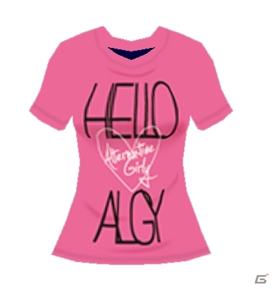 3DS「モデル☆おしゃれオーディション ドリームガール」いつの間にか配信にALGYのハートTシャツが登場の画像1