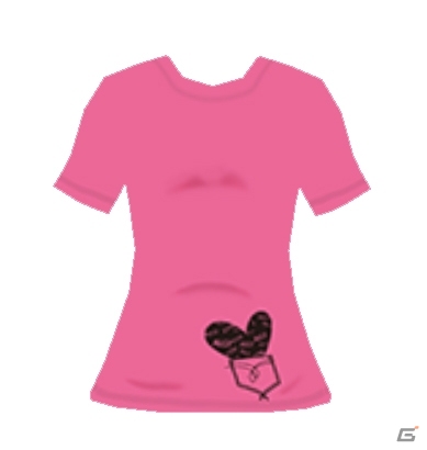 3DS「モデル☆おしゃれオーディション ドリームガール」いつの間にか配信にALGYのハートTシャツが登場の画像2