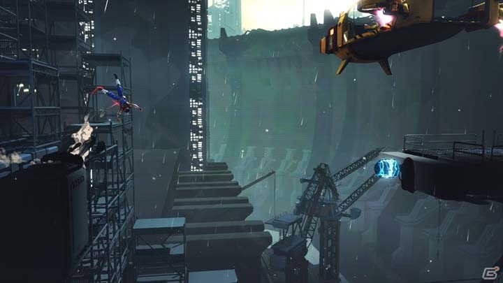 PS4/PS3/Xbox One/Xbox 360/PC「ストライダー飛竜」プラズマカタパルトなどの飛竜が繰り出すアクションを紹介―スカーフの秘密も明らかにの画像6