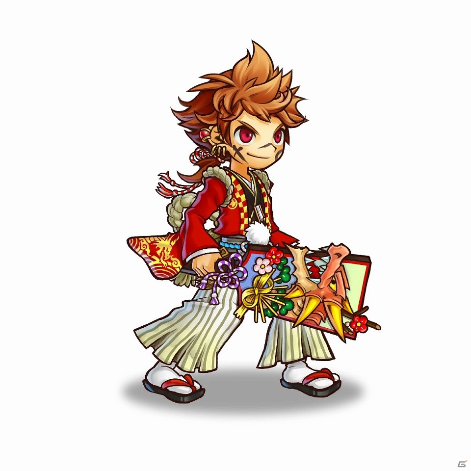 iOS「ゴッド オブ スフィア～千年少女と七つ首のオオドラゴン～」iOS無料ランキング1位獲得＆10万インストール達成！お正月イベントが開催の画像3