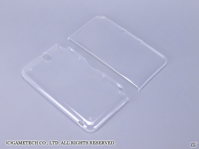 圧倒的な軽さと薄さが魅力の3DS LL用本体保護カバー「薄すぎ！スリムシェル3DLL」が2014年1月4日に発売予定の画像1