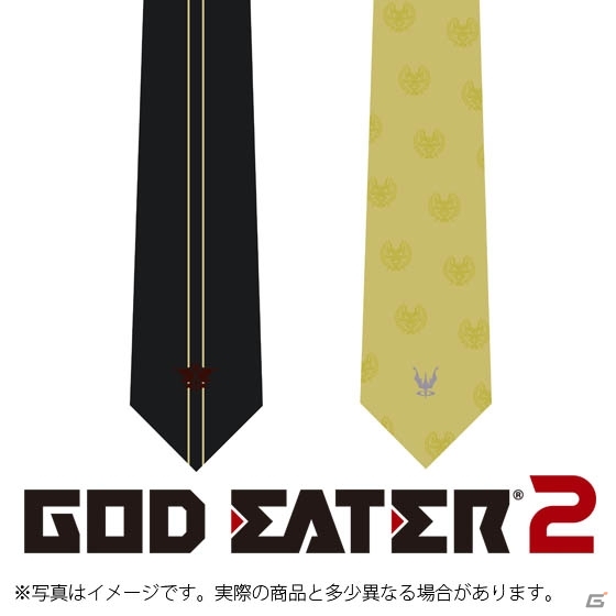 「ゴッドイーター2」コンセプトネクタイやフレキシブルラバーマットの予約受付がプレミアムバンダイにてスタートの画像2