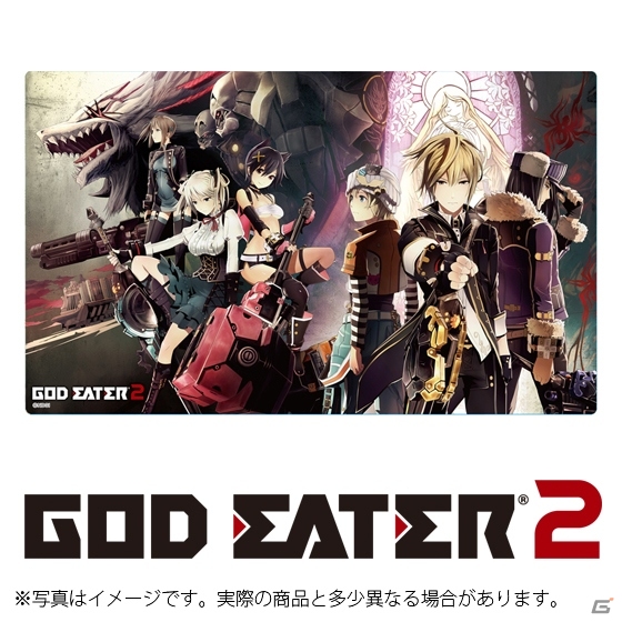 「ゴッドイーター2」コンセプトネクタイやフレキシブルラバーマットの予約受付がプレミアムバンダイにてスタートの画像3
