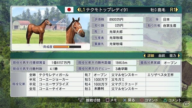 PS3/PS Vita/PC「Winning Post 8」史実もオリジナルも思い通り！3つのモードから成る「ストーリーモード」を紹介！楽しい競馬ライフの概要もの画像7