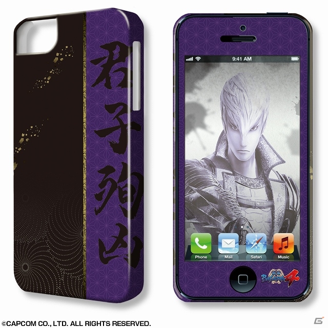 「戦国BASARA4」のiPhone5/5S用デザジャケット＆キャラクターグッズが2014年2月上旬に発売予定の画像2