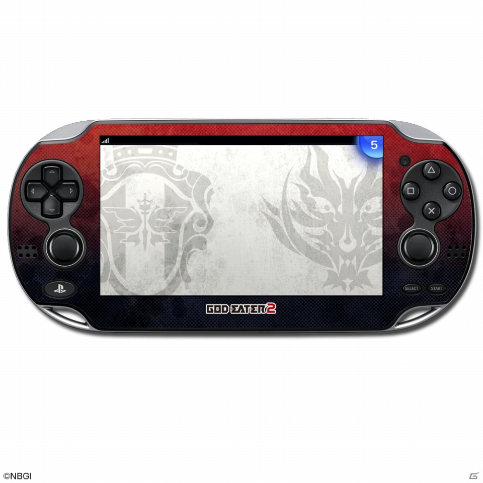 「ゴッドイーター2」のデザインを用いたPS Vita用デザスキン、iPhone用デザジャケットなどのグッズが2014年1月下旬に発売の画像12