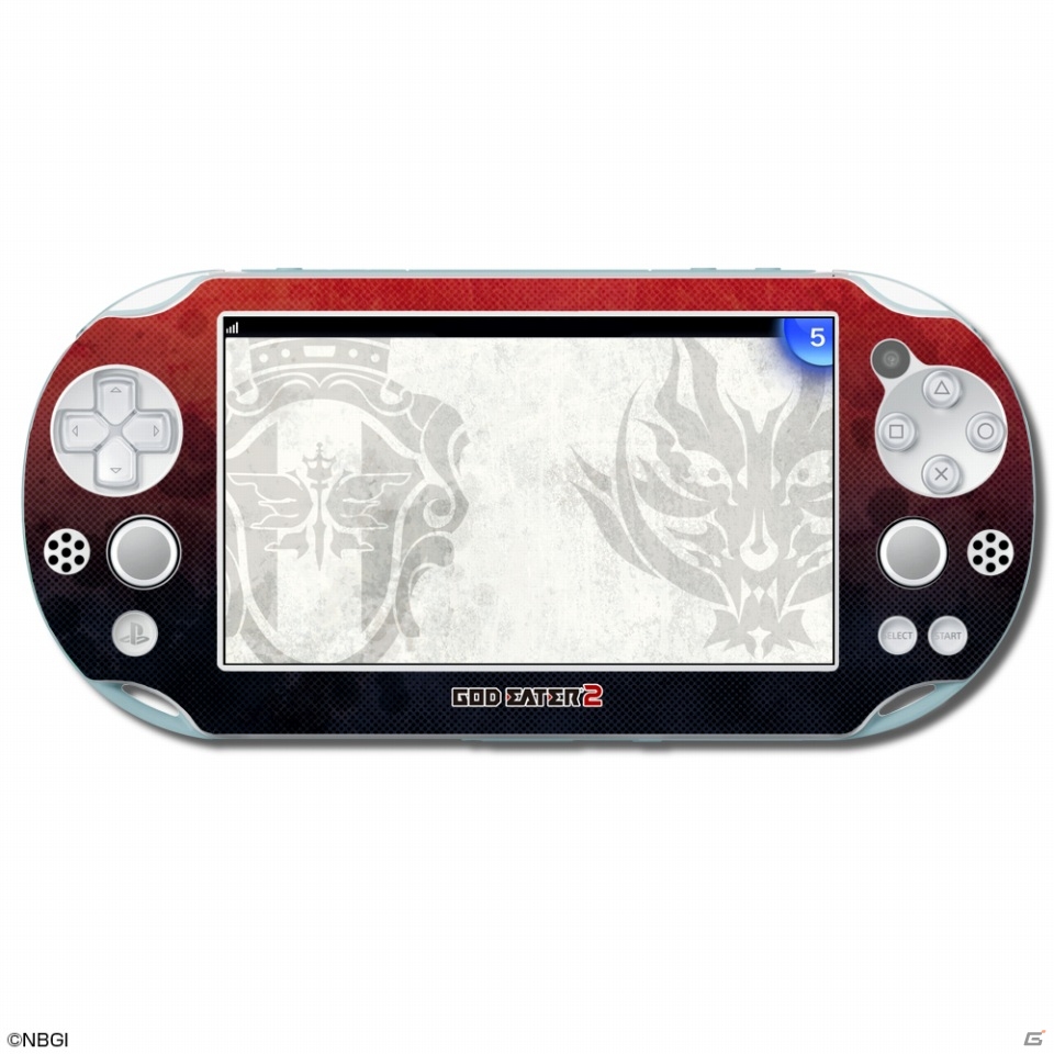 「ゴッドイーター2」のデザインを用いたPS Vita用デザスキン、iPhone用デザジャケットなどのグッズが2014年1月下旬に発売の画像13