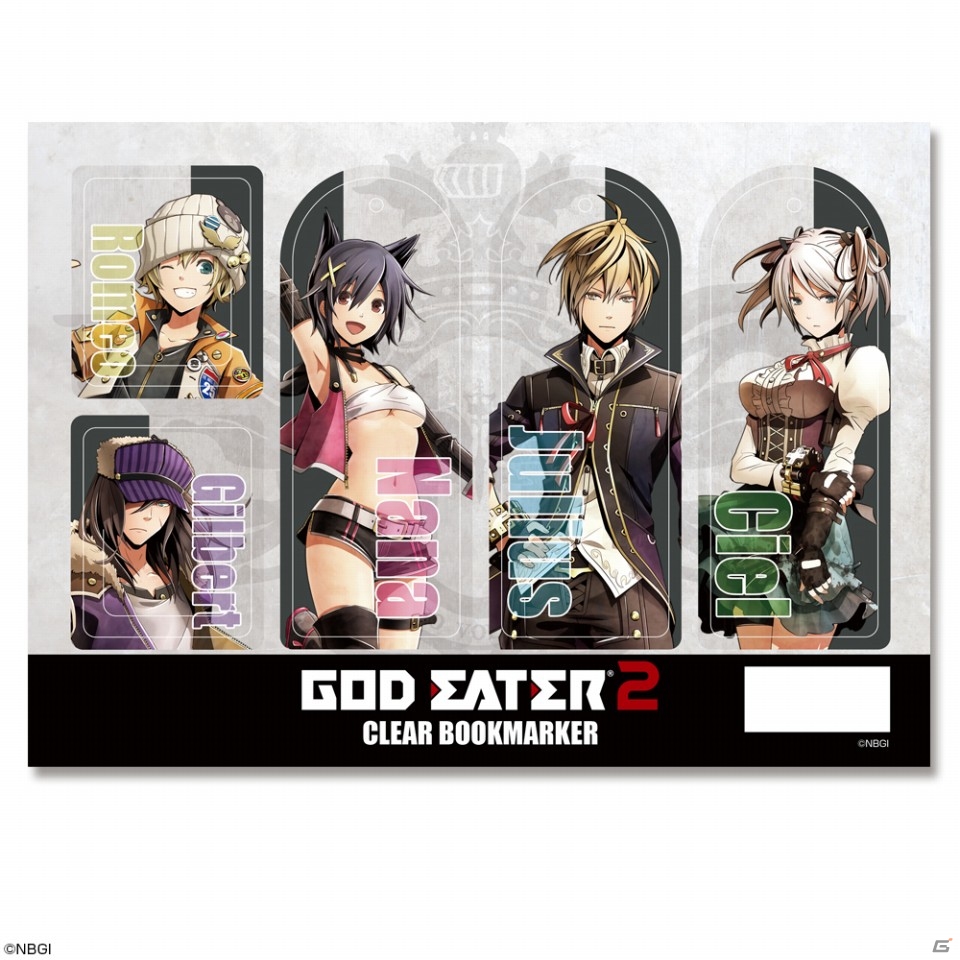 「ゴッドイーター2」のデザインを用いたPS Vita用デザスキン、iPhone用デザジャケットなどのグッズが2014年1月下旬に発売の画像17