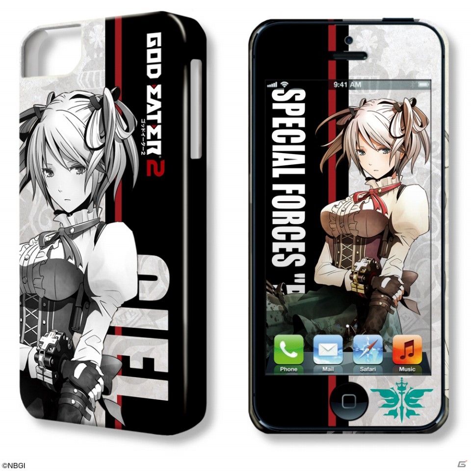 「ゴッドイーター2」のデザインを用いたPS Vita用デザスキン、iPhone用デザジャケットなどのグッズが2014年1月下旬に発売の画像2