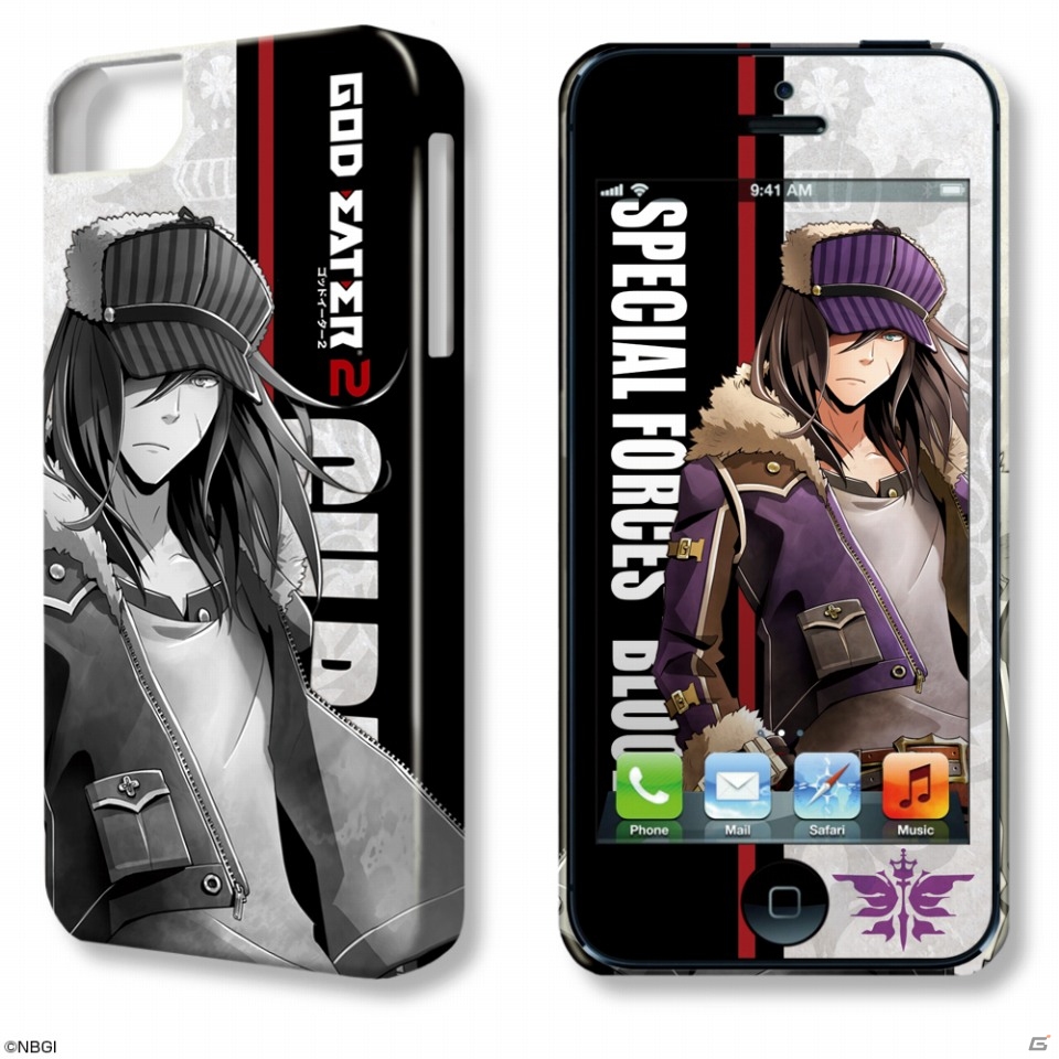 「ゴッドイーター2」のデザインを用いたPS Vita用デザスキン、iPhone用デザジャケットなどのグッズが2014年1月下旬に発売の画像3