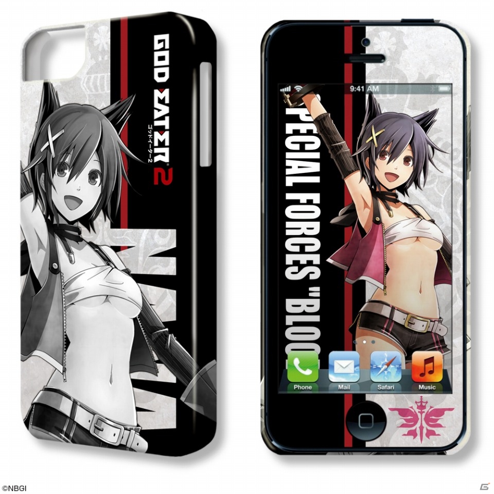 「ゴッドイーター2」のデザインを用いたPS Vita用デザスキン、iPhone用デザジャケットなどのグッズが2014年1月下旬に発売の画像4