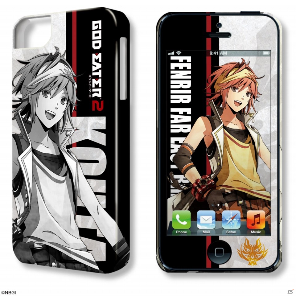 「ゴッドイーター2」のデザインを用いたPS Vita用デザスキン、iPhone用デザジャケットなどのグッズが2014年1月下旬に発売の画像7