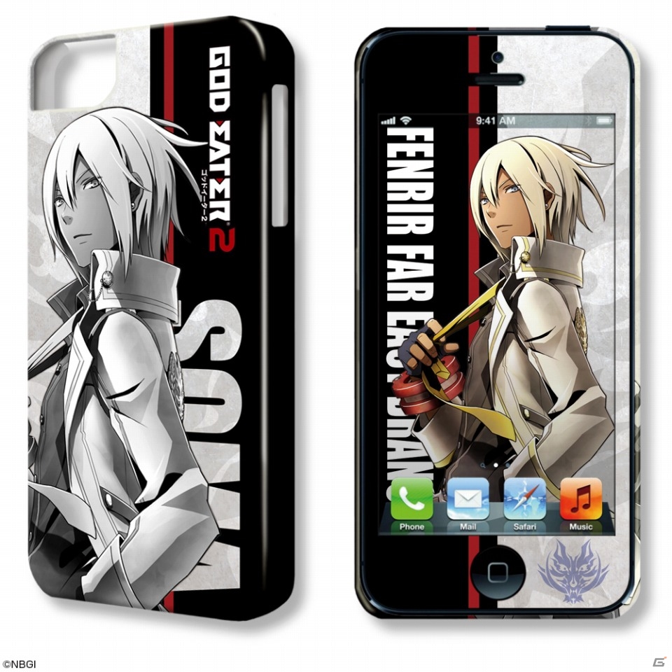 「ゴッドイーター2」のデザインを用いたPS Vita用デザスキン、iPhone用デザジャケットなどのグッズが2014年1月下旬に発売の画像8