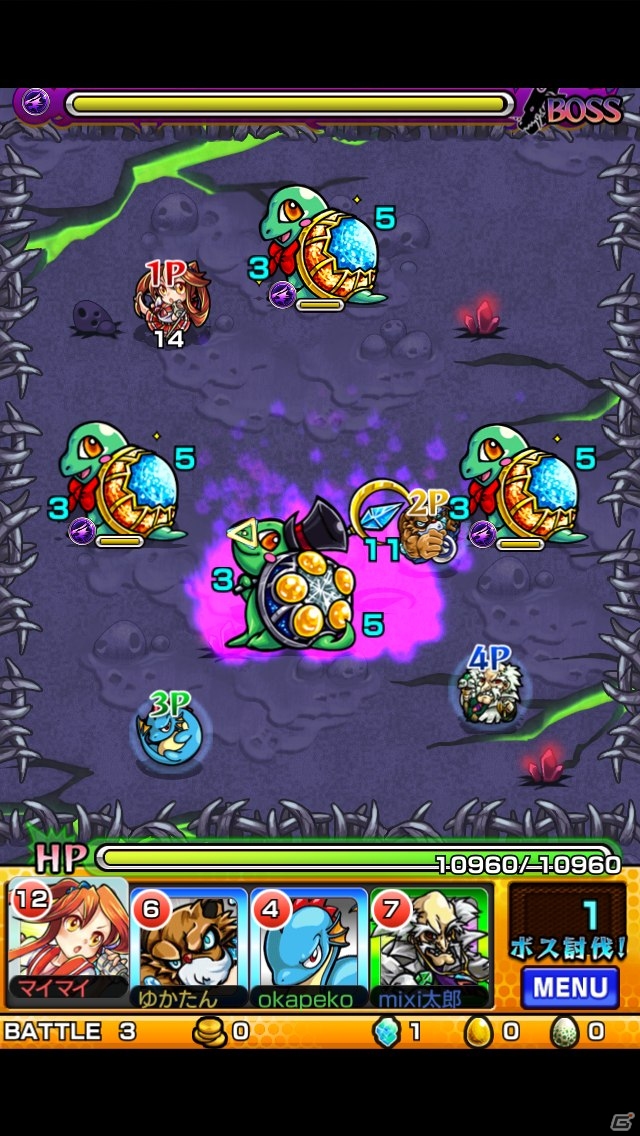 iOS/Android「モンスターストライク」の利用者が100万人を突破！「100万人突破キャンペーン」も開催決定の画像1