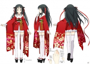 iOS/Android「機巧少女は傷つかない Facing “Burnt Red”」に振袖姿の夜々が登場―ゲーム内でも“回レ回レ”を楽しもうの画像1