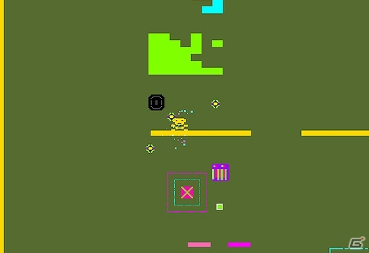 80年代を彷彿とさせる8ビットのカラフルアクションゲーム「2x0ng」がPLAYISMにて無料配信の画像3