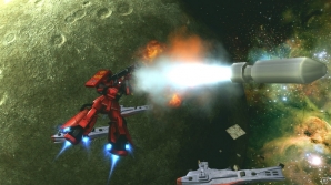 PS3版「機動戦士ガンダム エクストリームバーサス フルブースト」の新プレイアブル機体としてジョニー・ライデン専用ザクII、インフィニットジャスティス（ラクス機）が登場！の画像12