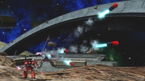 PS3版「機動戦士ガンダム エクストリームバーサス フルブースト」の新プレイアブル機体としてジョニー・ライデン専用ザクII、インフィニットジャスティス（ラクス機）が登場！の画像55