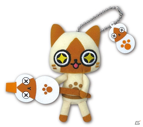 「ふわふわなアイルー」シリーズの新作やアイルーのパペットぬいぐるみなどが登場！アミューズメント施設限定モンハングッズを紹介の画像6