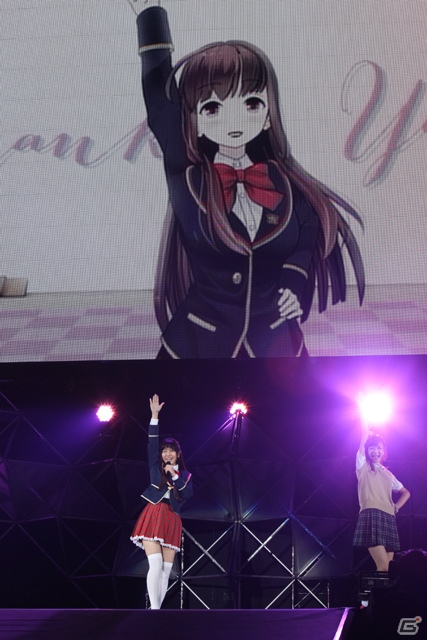 「アニメ紅白歌合戦 Vol.3」で「ガールフレンド（仮）」のスペシャルステージが展開―天都かなた役・井上喜久子さんがサプライズで登場！の画像3