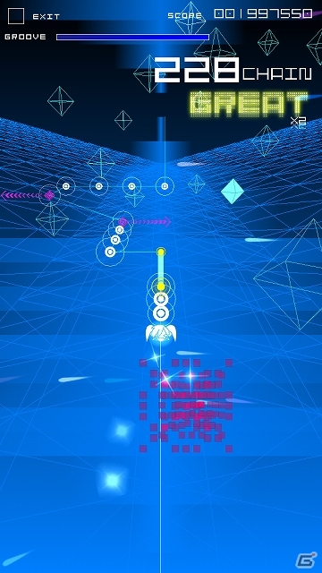 iOS「グルーヴコースター ゼロ」じん（自然の敵P）氏の楽曲パック「カゲロウプロジェクトパック 3」が配信！「エネ（2D）」のアバタープレゼントもの画像4