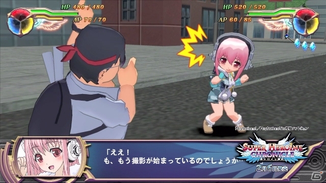 PS3/PS Vita「超ヒロイン戦記」ヒロインたちの戦闘シーンが詰まった最新PVが公開の画像6