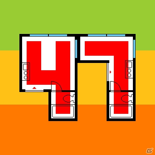間取り図を積み重ねて家賃収入を得る間取りパズル！iOS/Android「マドリス47」配信開始の画像8