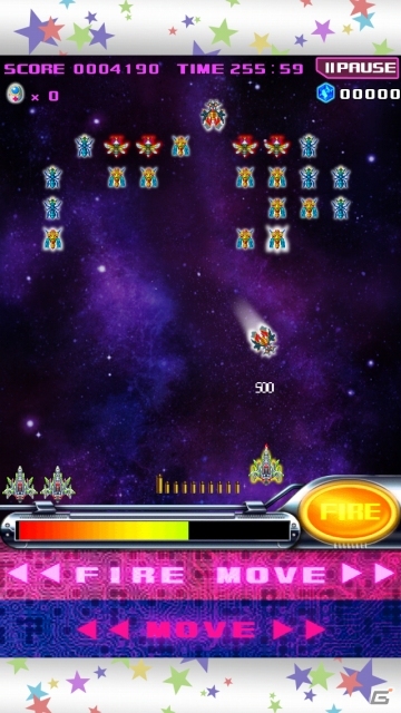スペースSFシューティング「スペース★ギャラガ」Android版が配信開始！ターゲットランキングイベントが開催の画像11