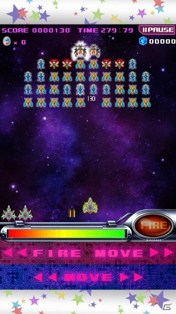 スペースSFシューティング「スペース★ギャラガ」Android版が配信開始！ターゲットランキングイベントが開催の画像6