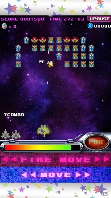 スペースSFシューティング「スペース★ギャラガ」Android版が配信開始！ターゲットランキングイベントが開催の画像8