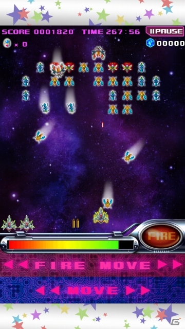 スペースSFシューティング「スペース★ギャラガ」Android版が配信開始！ターゲットランキングイベントが開催の画像9