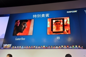【台北国際ゲームショウ 2014】GamerBee氏＆RB氏とオンライン対戦が実現！YouTubeに動画を配信できる機能も判明！「MHFG」も乱入したSCETブース「ウルトラストリートファイターIV」ステージレポの画像13