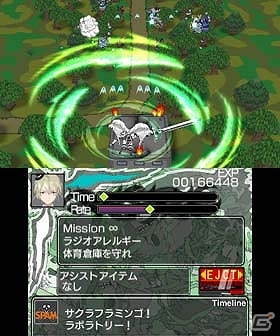 3DS「ラジルギでごじゃる！」何度弾に当たっても大丈夫！防衛型STGのゲームシステムがよく分かるスクリーンショットが公開の画像10