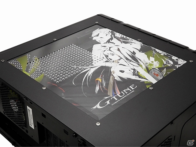 G-Tune、ゲーミングPC「NEXTGEAR-MICRO」のサイドパネルのカスタマイズサービスが開始―G-Tuneロゴ、「G-Tuneちゃん」デザインの2種類で用意の画像4
