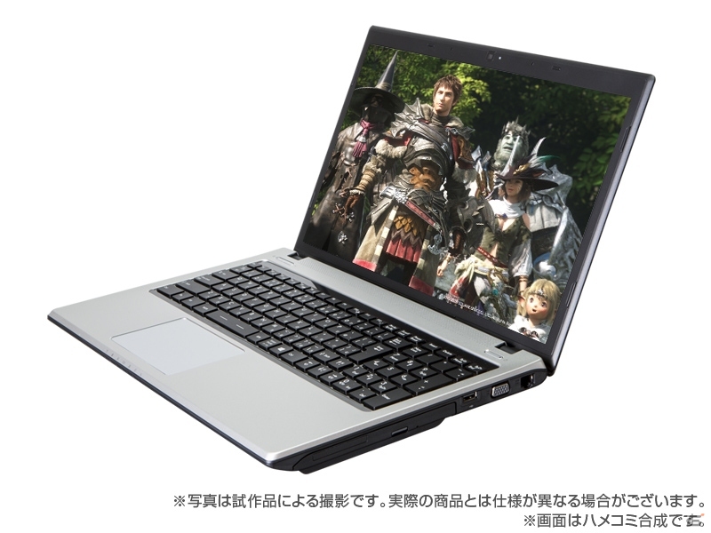 ドスパラ、「ファイナルファンタジーXIV: 新生エオルゼア」推奨パソコンシリーズにNVIDIA GeForce GTX 765Mを搭載したノートモデルを追加の画像1