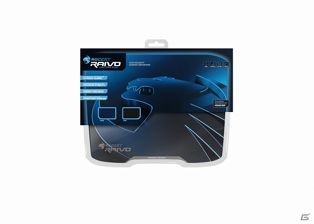 ROCCAT、高速ゲーミングマウスパッド「Raivo」を2014年3月に発売―安定性の確保と高速滑走のための独自加工が特徴の画像7