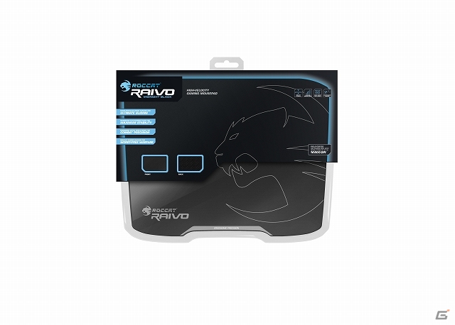 ROCCAT、高速ゲーミングマウスパッド「Raivo」を2014年3月に発売―安定性の確保と高速滑走のための独自加工が特徴の画像8