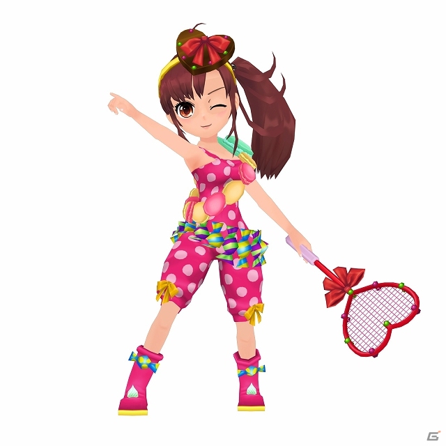 iOS/Android「スマッシュ☆テニス ラブショット！！」かわいらしいお菓子をモチーフにしたバレンタイン衣装が登場！の画像1