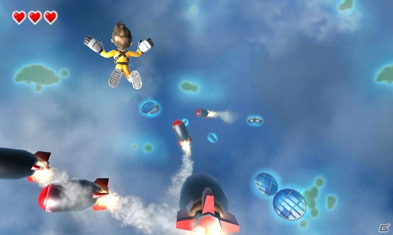 3DS「ジェットロケット プラネットアドベンチャー」配信開始―横スクロールや3D視点などパターンの異なるステージが楽しめるアクションゲームの画像8