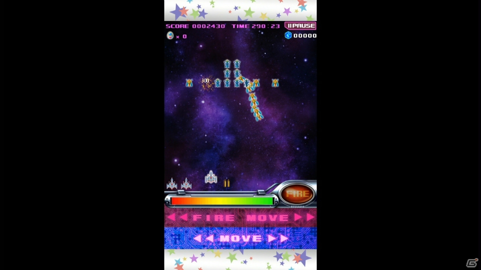 iOS版「スペース★ギャラガ」の配信がスタート―イベント情報などを盛り込んだプレイ動画第2弾が公開中の画像32