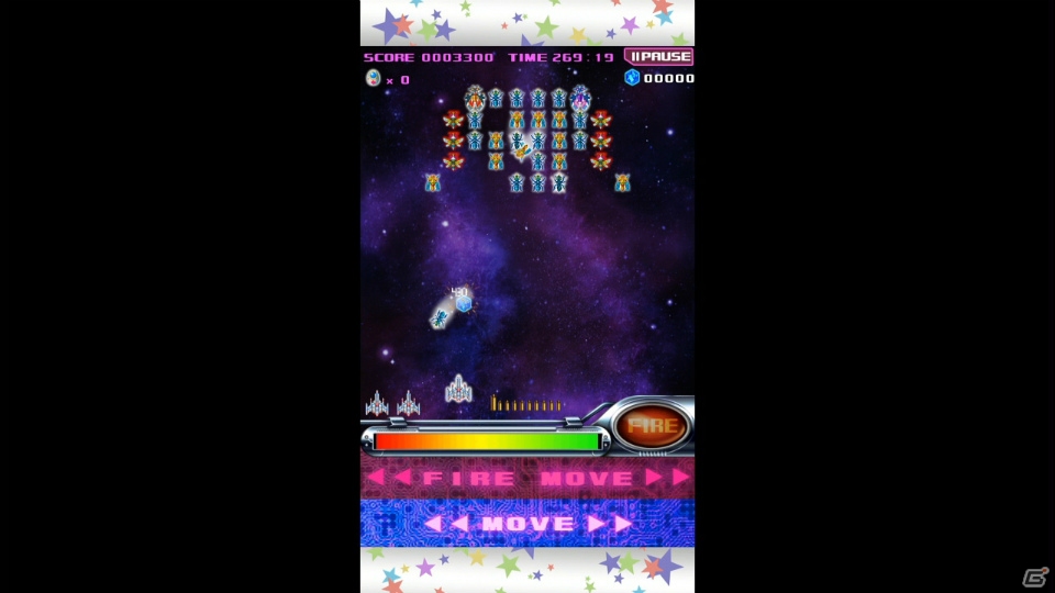 iOS版「スペース★ギャラガ」の配信がスタート―イベント情報などを盛り込んだプレイ動画第2弾が公開中の画像33