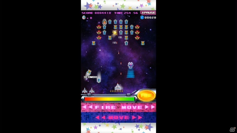 iOS版「スペース★ギャラガ」の配信がスタート―イベント情報などを盛り込んだプレイ動画第2弾が公開中の画像34