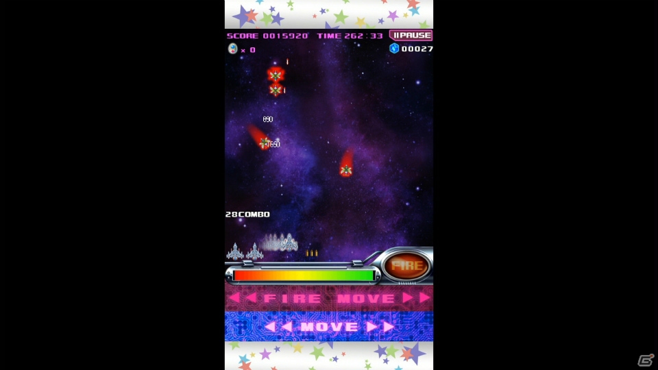 iOS版「スペース★ギャラガ」の配信がスタート―イベント情報などを盛り込んだプレイ動画第2弾が公開中の画像35