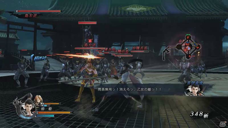 PS3「戦国BASARA4」乙女たちのために戦う井伊直虎のプレイ動画＆ドラマボイスを詰め込んだ映像が公開にの画像3