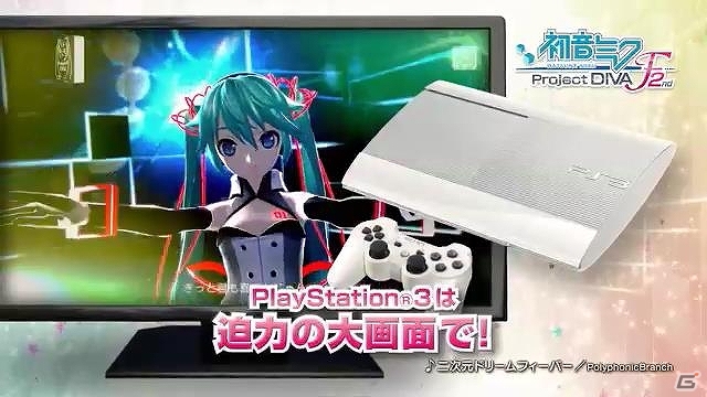 PS3/PS Vita「初音ミク -Project DIVA- F 2nd」藤田咲さんのナレーションと人気楽曲にのせてゲーム内容をおさらいできる最新プロモーション映像が公開の画像1